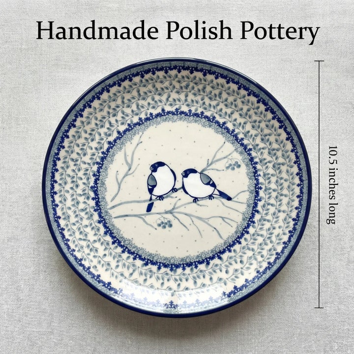 Ceramika Artystyczna Bluebird Dining Plates & Bowls — Polish Pottery