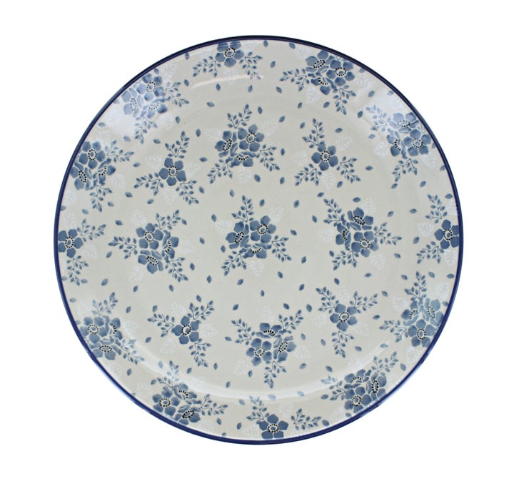 Ceramika Artystyczna Blue Fleur Dining Plates & Bowls — Polish Pottery