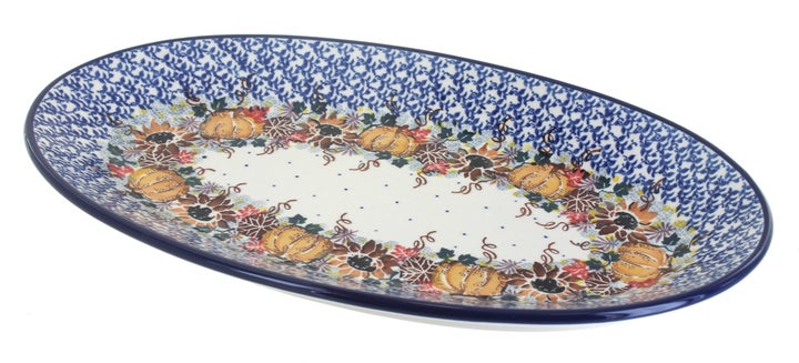 Ceramika Artystyczna Harvest Bounty Large Serving Piece — Polish Pottery