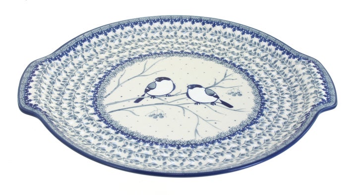 Ceramika Artystyczna Bluebird Large Serving Piece — Polish Pottery