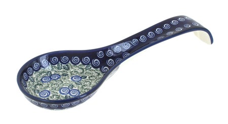 Zaklady Seaside Swirl Countertop Accessories — Polish Pottery