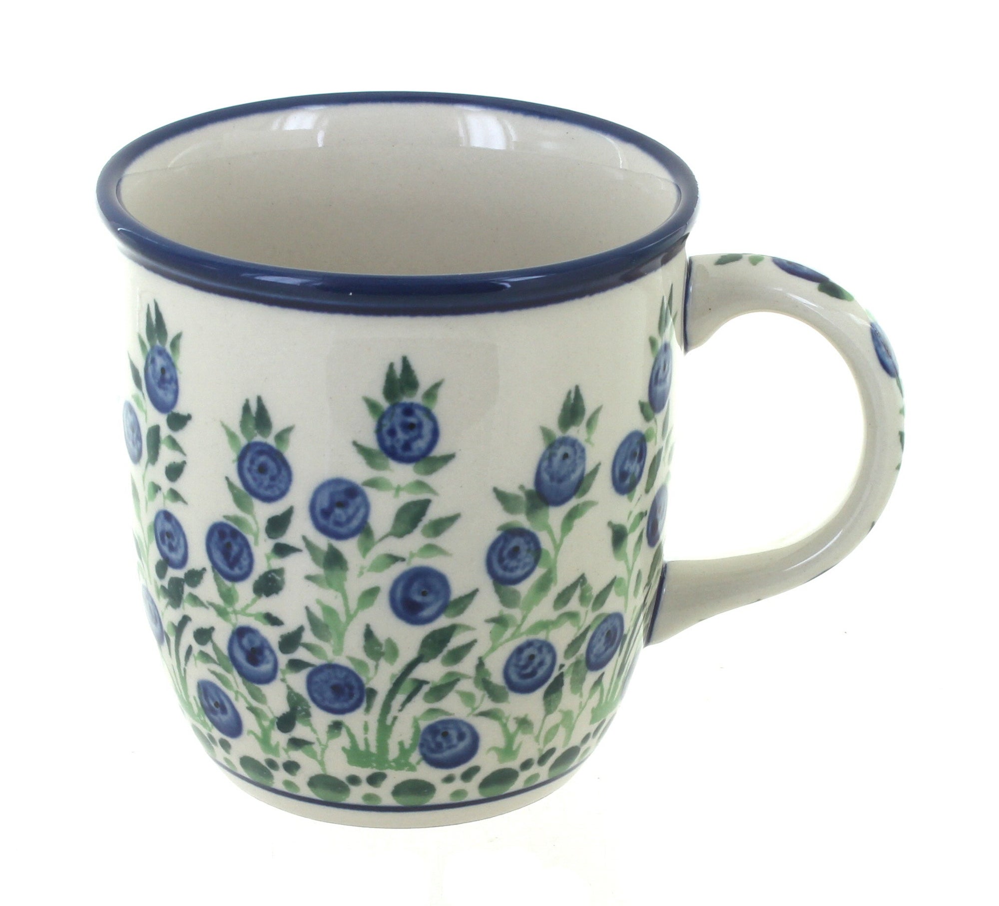 Zaklady Porcelain Vine Mug — Polish Pottery