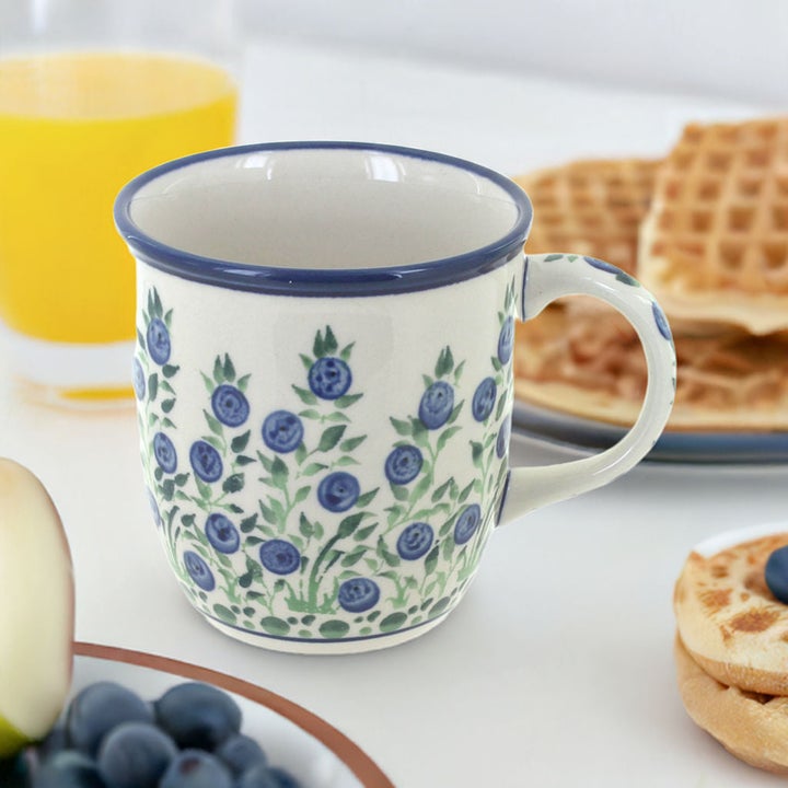 Zaklady Porcelain Vine Mug — Polish Pottery