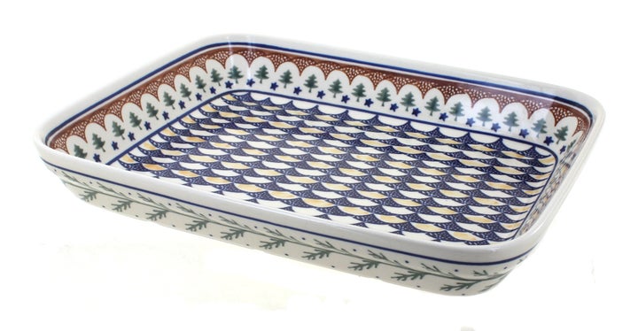 Zaklady Evergreen Medium Bakeware — Polish Pottery