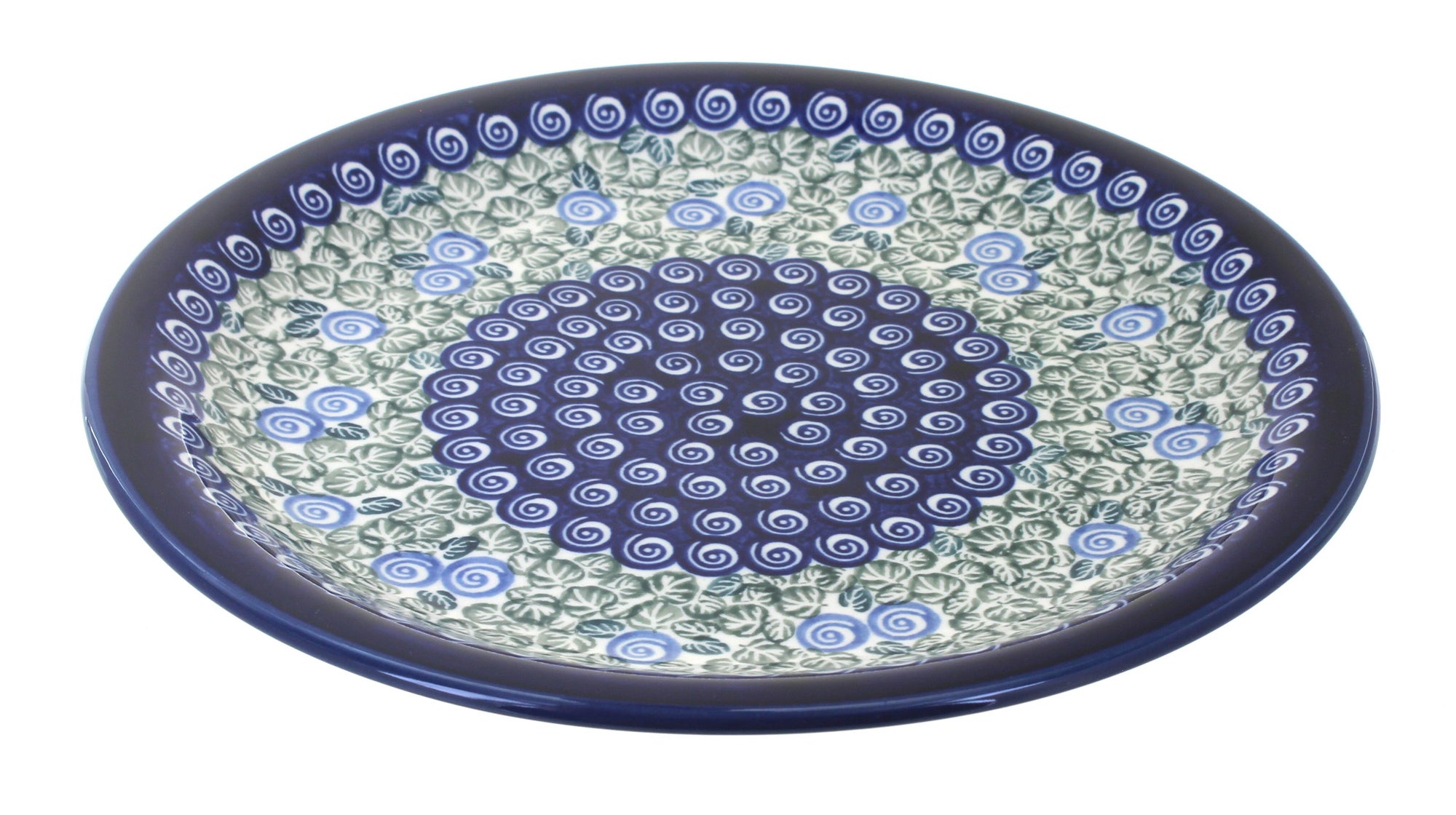 Zaklady Seaside Swirl Dining Plates & Bowls — Polish Pottery
