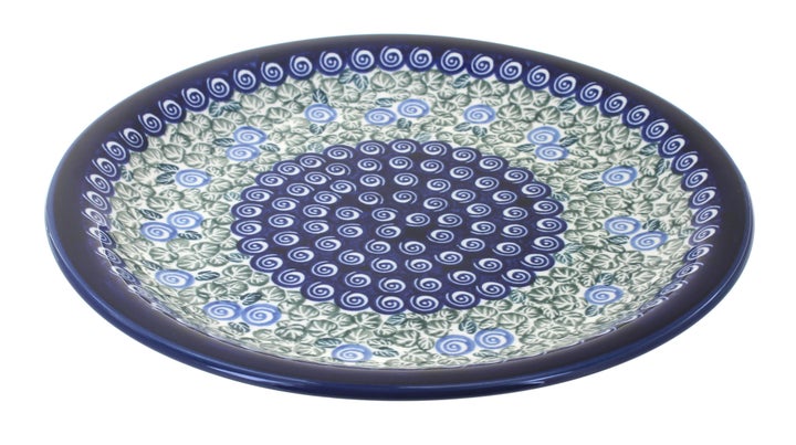 Zaklady Seaside Swirl Dining Plates & Bowls — Polish Pottery