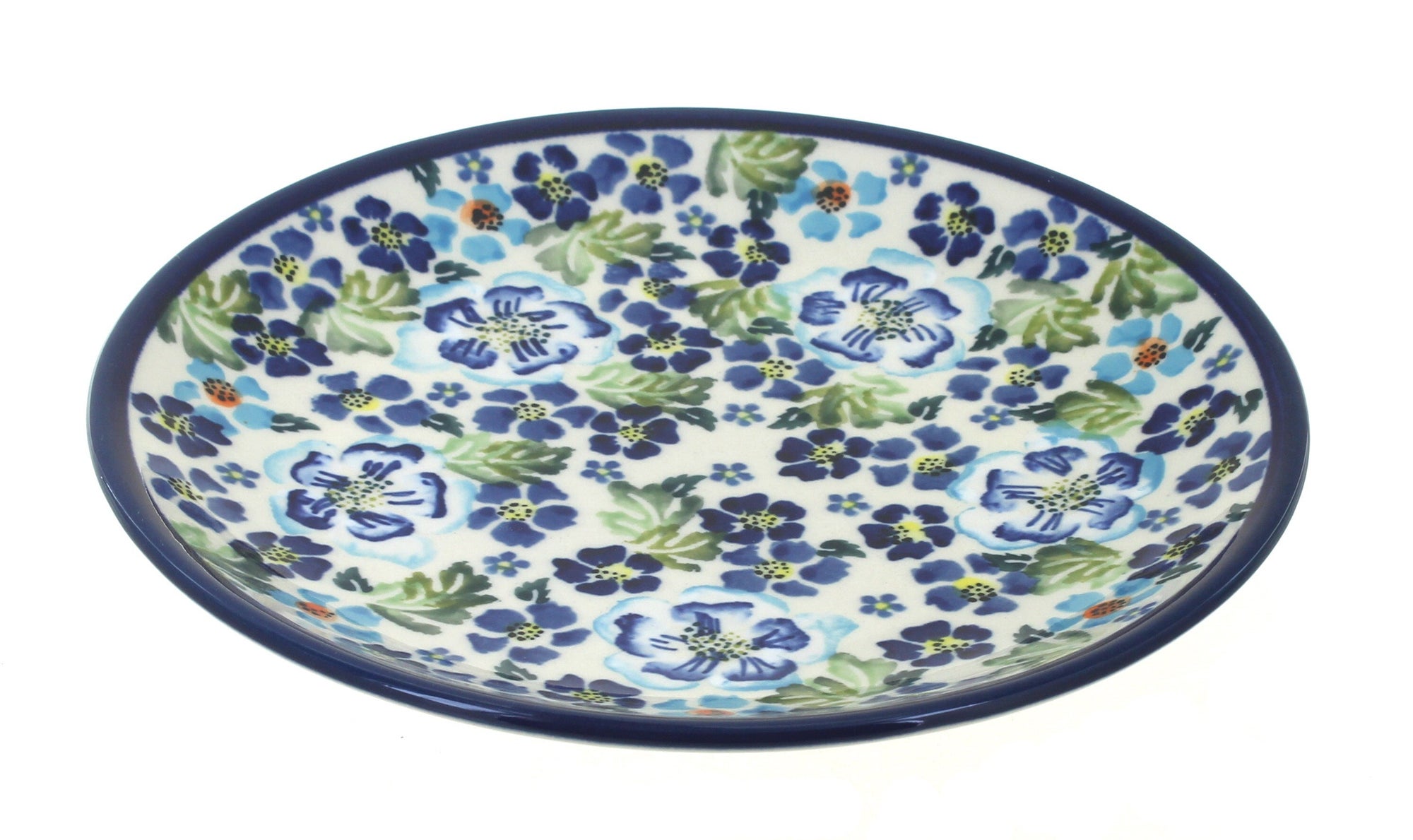 Zaklady Vintage Violet Dining Plates & Bowls — Polish Pottery