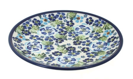 Zaklady Vintage Violet Dining Plates & Bowls — Polish Pottery