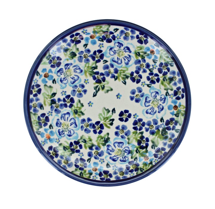 Zaklady Vintage Violet Dining Plates & Bowls — Polish Pottery