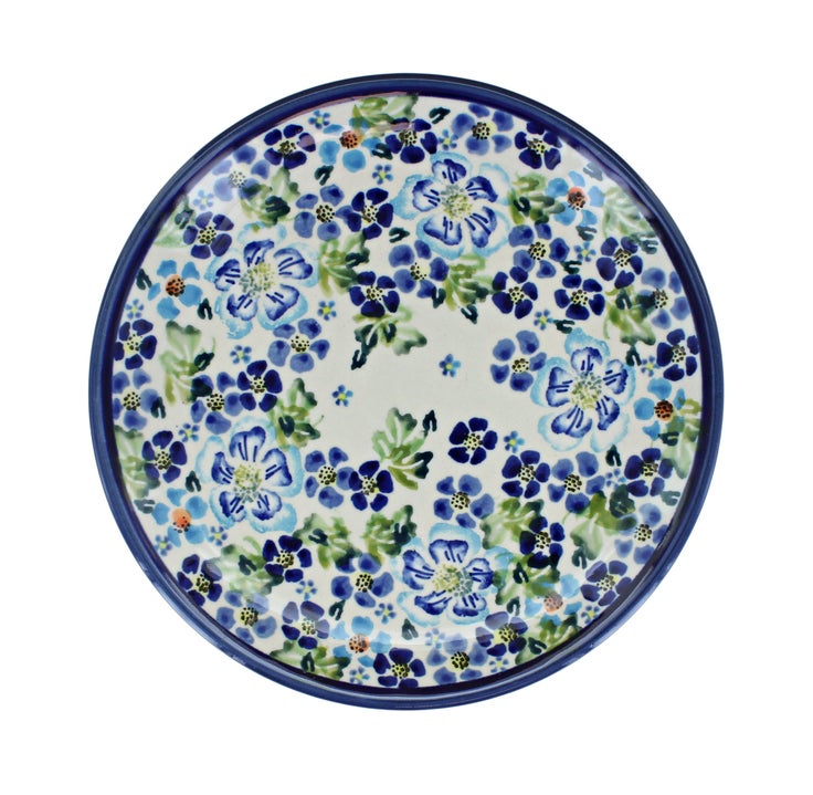 Detail image of Zaklady Vintage Violet Dining Plates & Bowls — Polish Pottery