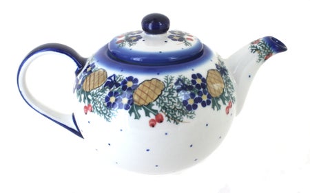 WR Unikat Pinecone Teapot — Polish Pottery