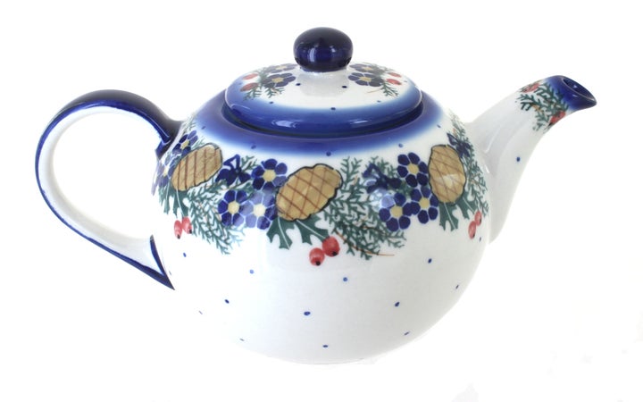 WR Unikat Pinecone Teapot — Polish Pottery