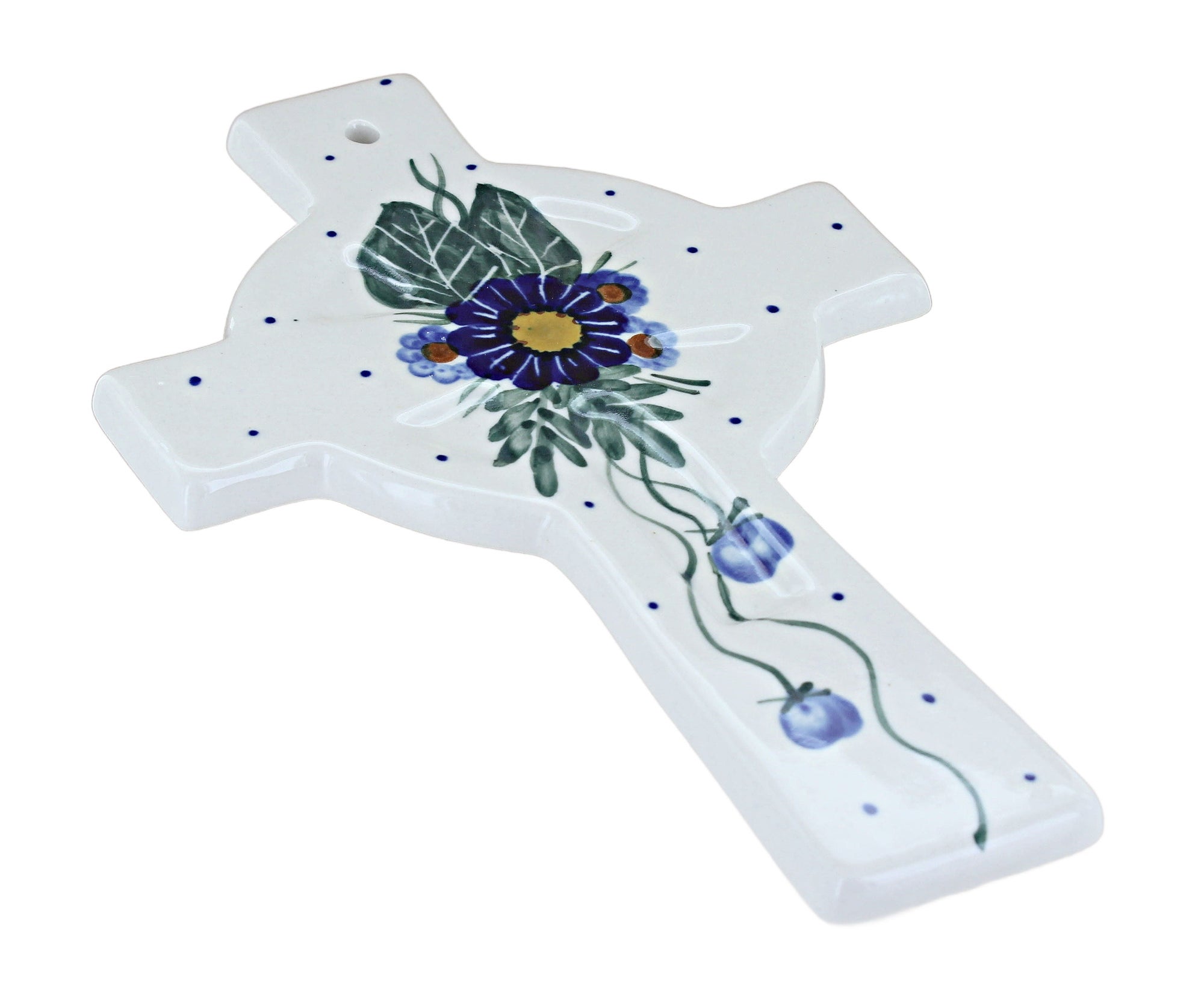 WR Unikat Forget Me Not Décor — Polish Pottery