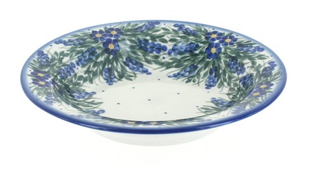 WR Unikat Hyacinth Dining Plates & Bowls — Polish Pottery