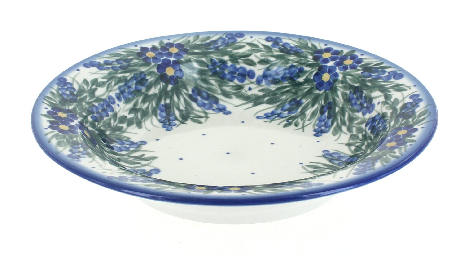 WR Unikat Hyacinth Dining Plates & Bowls — Polish Pottery