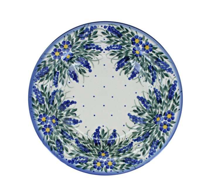 WR Unikat Hyacinth Dining Plates & Bowls — Polish Pottery