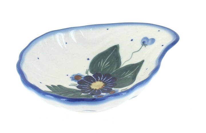 WR Unikat Forget Me Not Bathroom Accessories — Polish Pottery