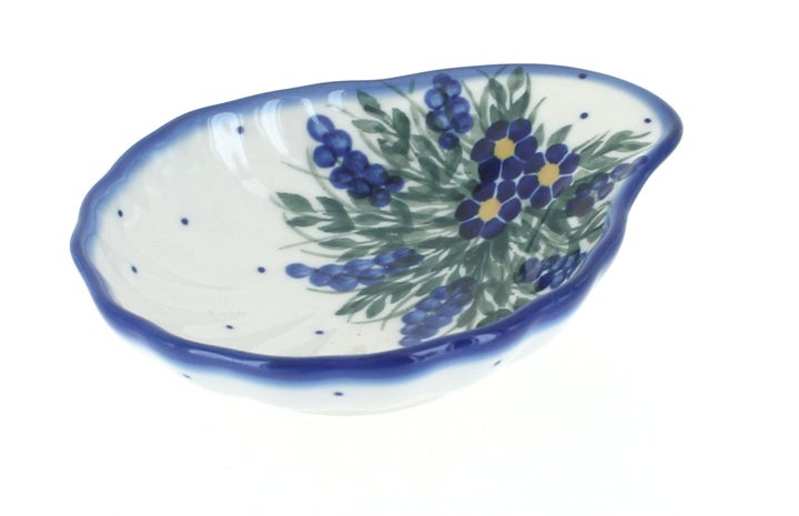 WR Unikat Hyacinth Bathroom Accessories — Polish Pottery