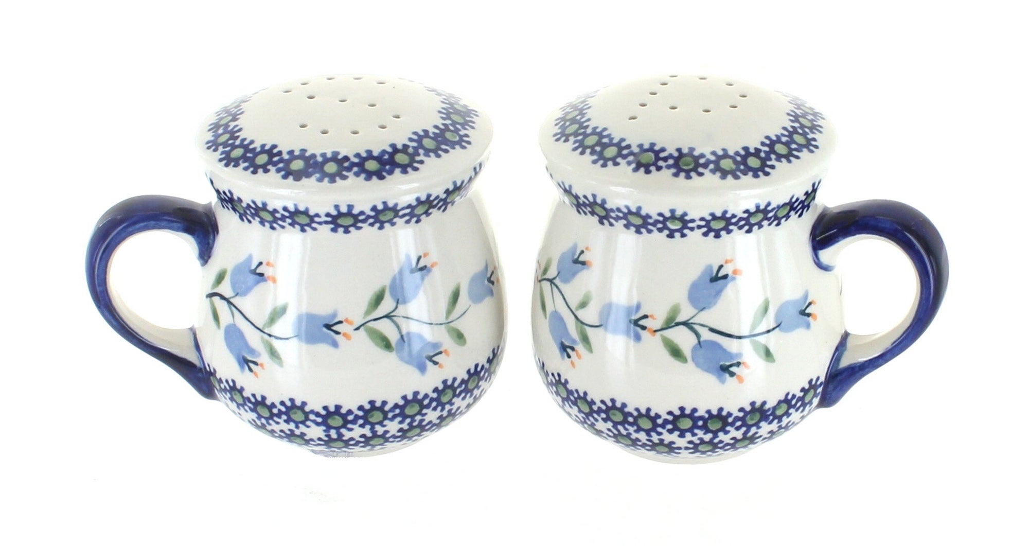 Manufaktura Tulip Salt & Pepper Shaker — Polish Pottery