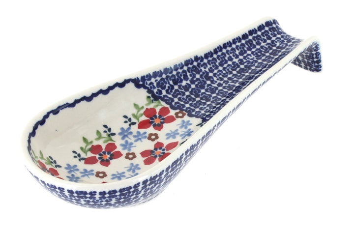Manufaktura Red Poppy Countertop Accessories — Polish Pottery