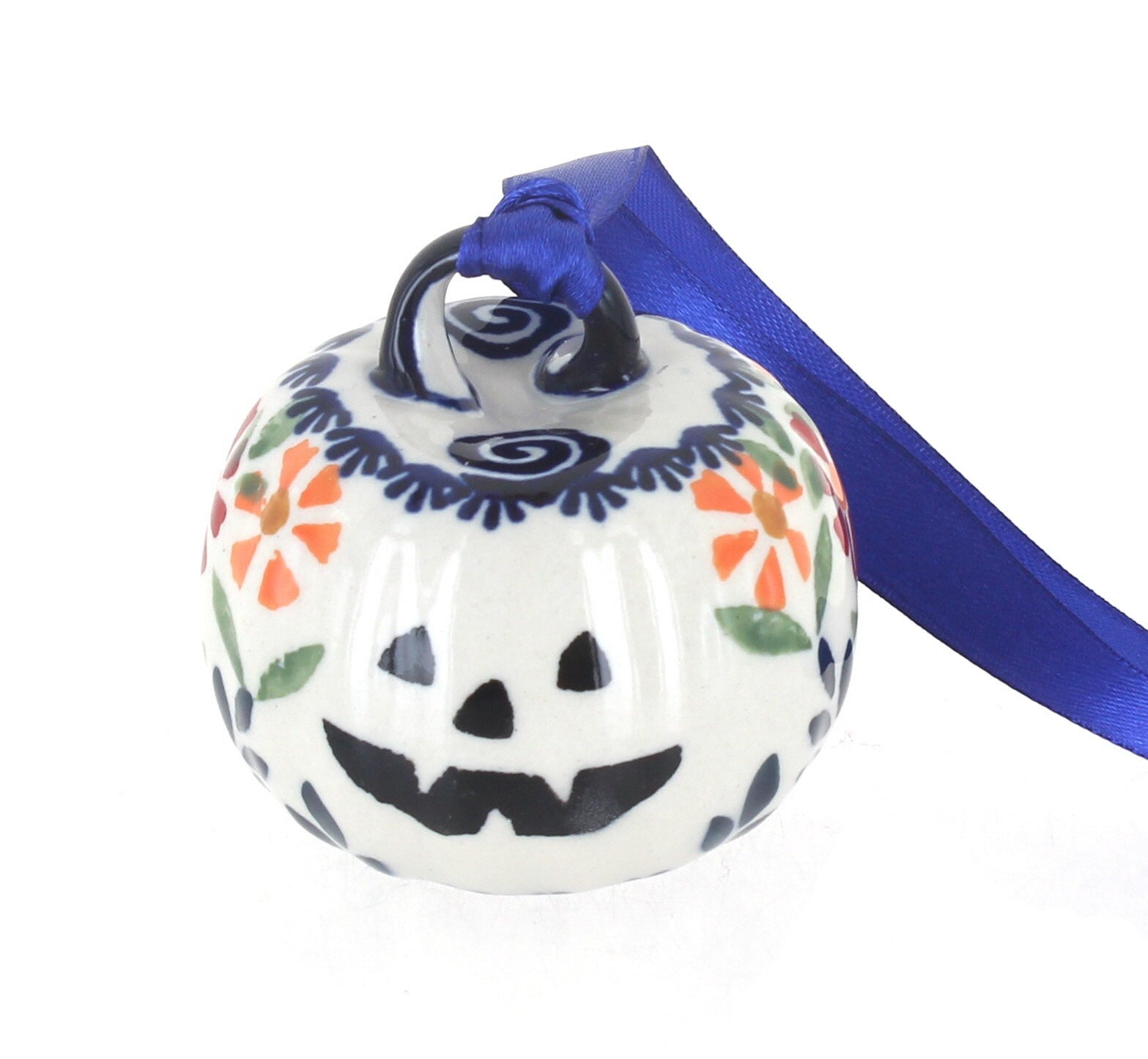 Manufaktura Pumpkins Christmas Ornament — Polish Pottery