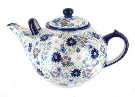Manufaktura Carnival Teapot — Polish Pottery
