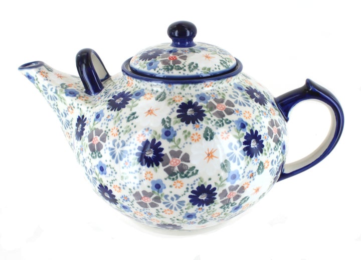 Manufaktura Carnival Teapot — Polish Pottery