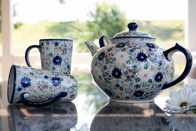 Manufaktura Carnival Mug — Polish Pottery