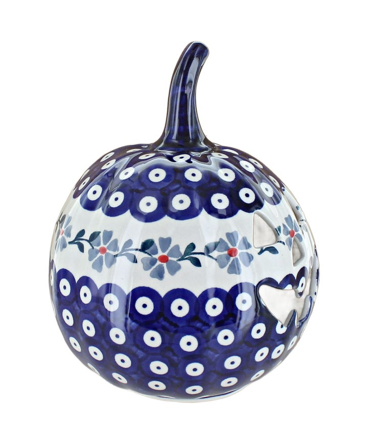 Manufaktura Pumpkins Luminary — Polish Pottery