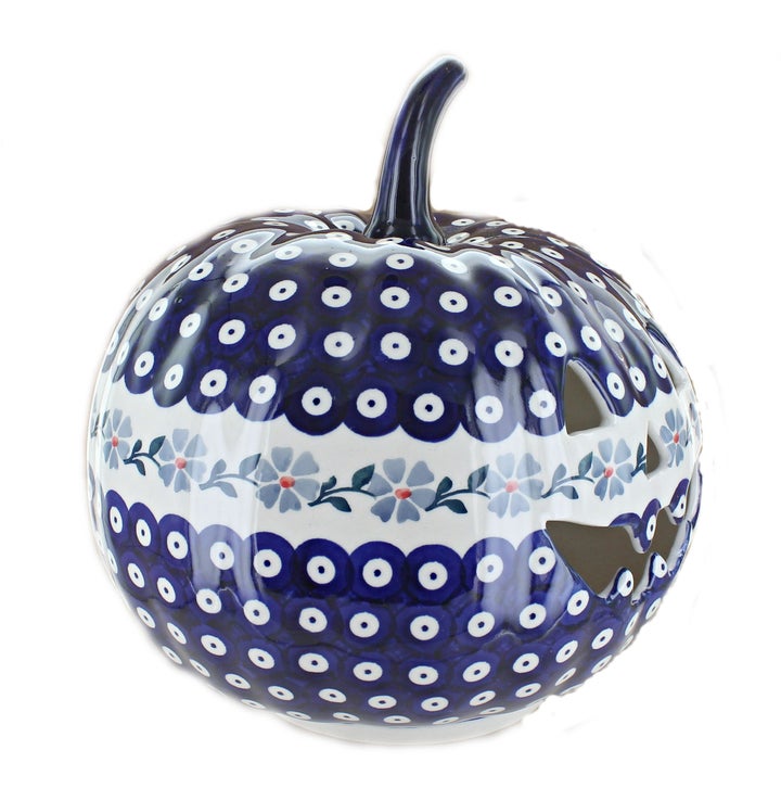 Manufaktura Pumpkins Luminary — Polish Pottery