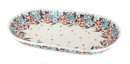 Vena Tara Medium Serving Piece — Polish Pottery