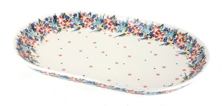 Vena Tara Large Serving Piece — Polish Pottery