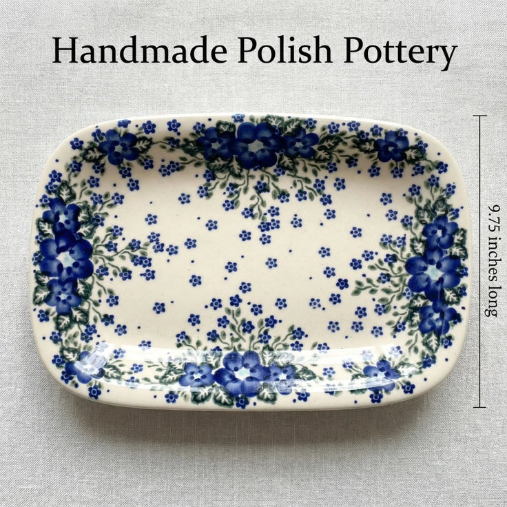 Detail image of Vena Melanie Small Serving Piece — Polish Pottery