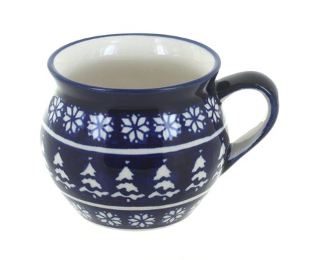 Zaklady Winter Nights Mug — Polish Pottery