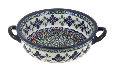 Zaklady Mosaic Flower Small Bakeware — Polish Pottery