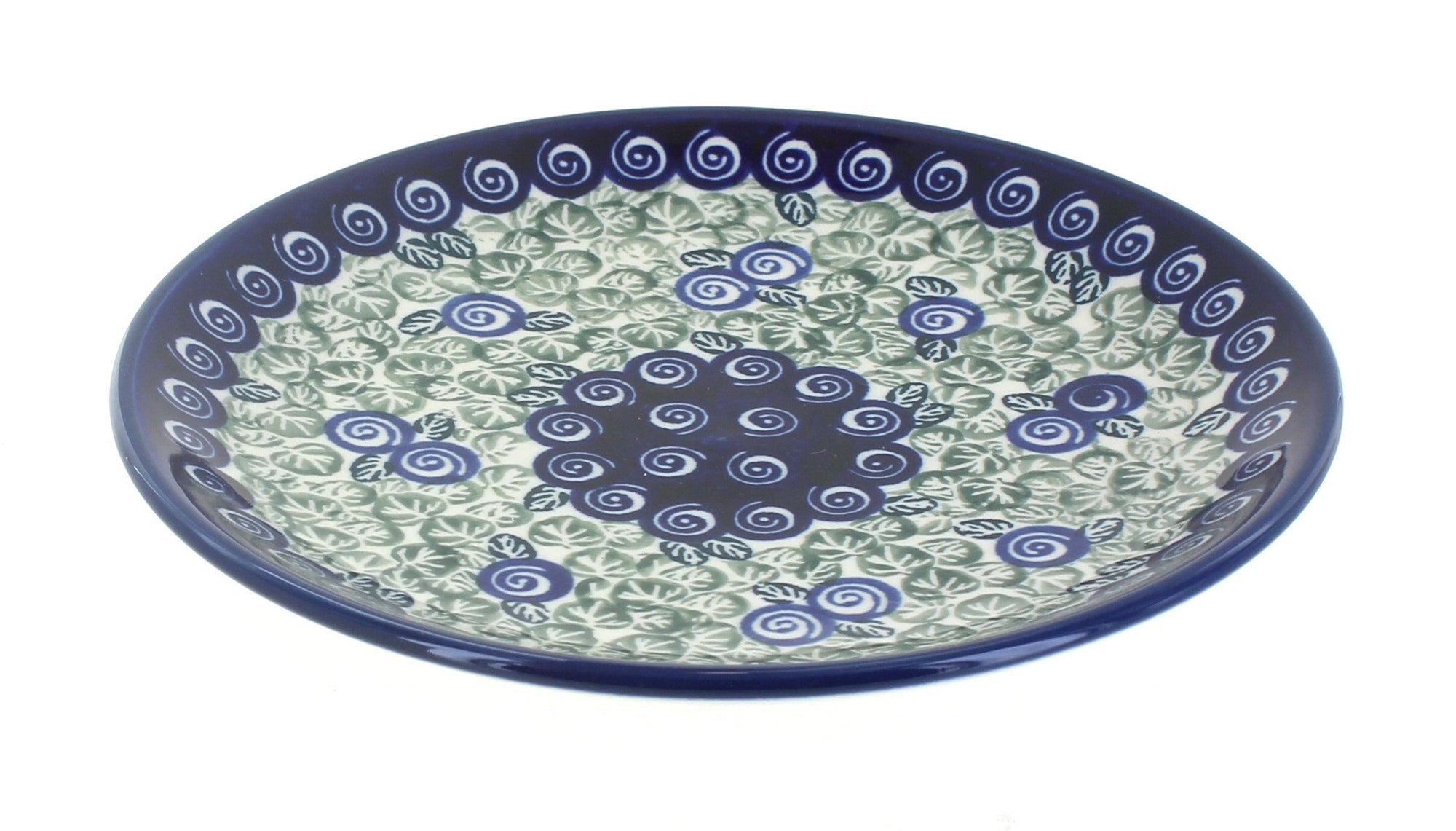 Zaklady Seaside Swirl Dining Plates & Bowls — Polish Pottery