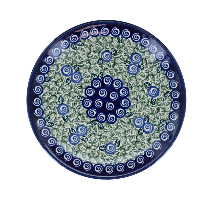 Zaklady Seaside Swirl Dining Plates & Bowls — Polish Pottery