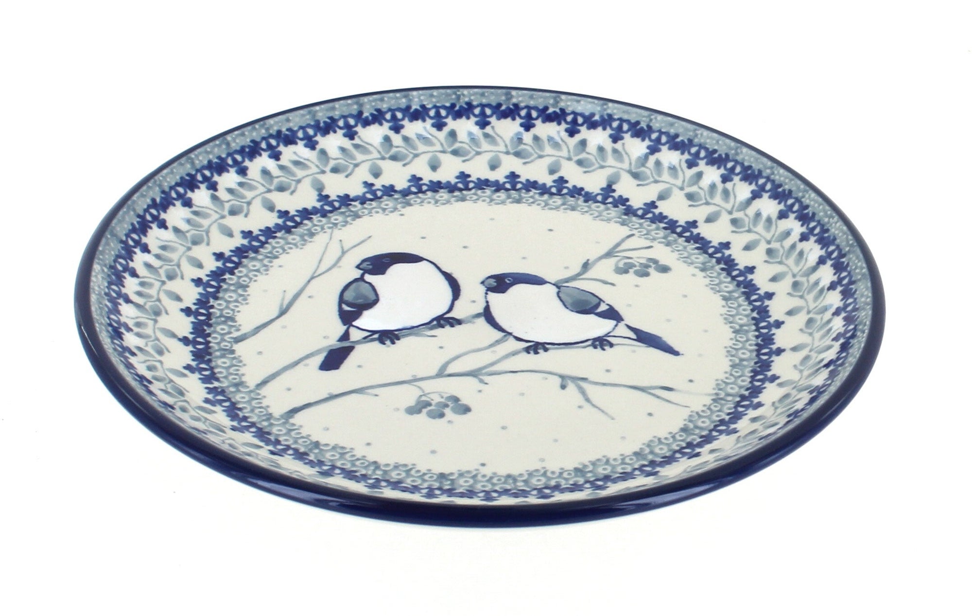 Ceramika Artystyczna Bluebird Dining Plates & Bowls — Polish Pottery