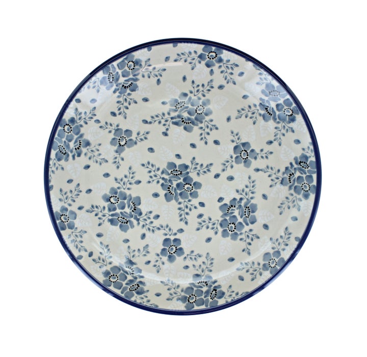 Ceramika Artystyczna Blue Fleur Dining Plates & Bowls — Polish Pottery