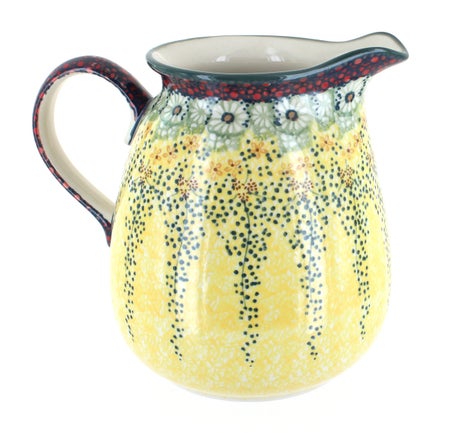 Manufaktura Sunshine Grotto Pitcher — Polish Pottery
