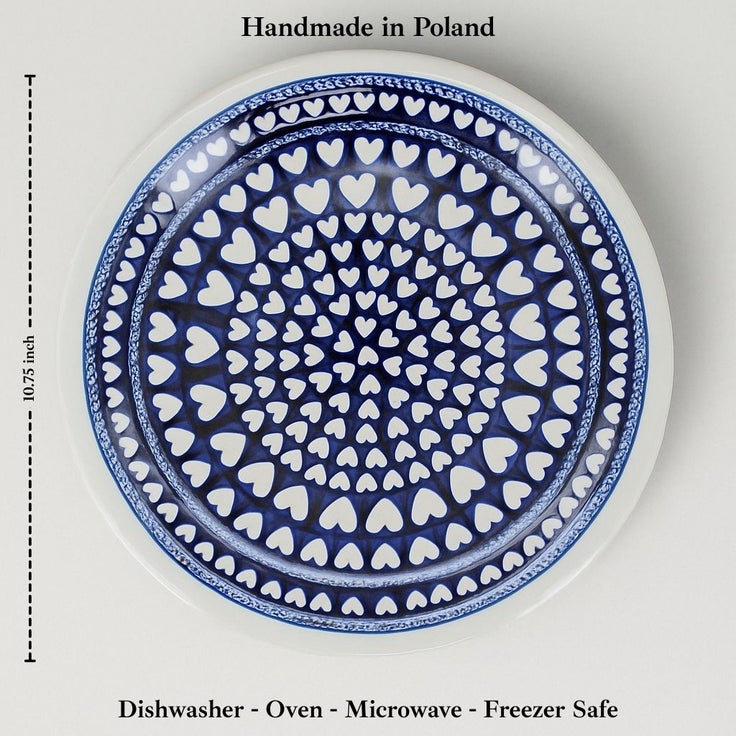 Detail image of Zaklady Valentina Dining Plates & Bowls — Polish Pottery