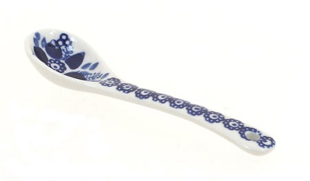 Manufaktura Vintage Blue Daisy Coffee & Tea Accessories — Polish Pottery