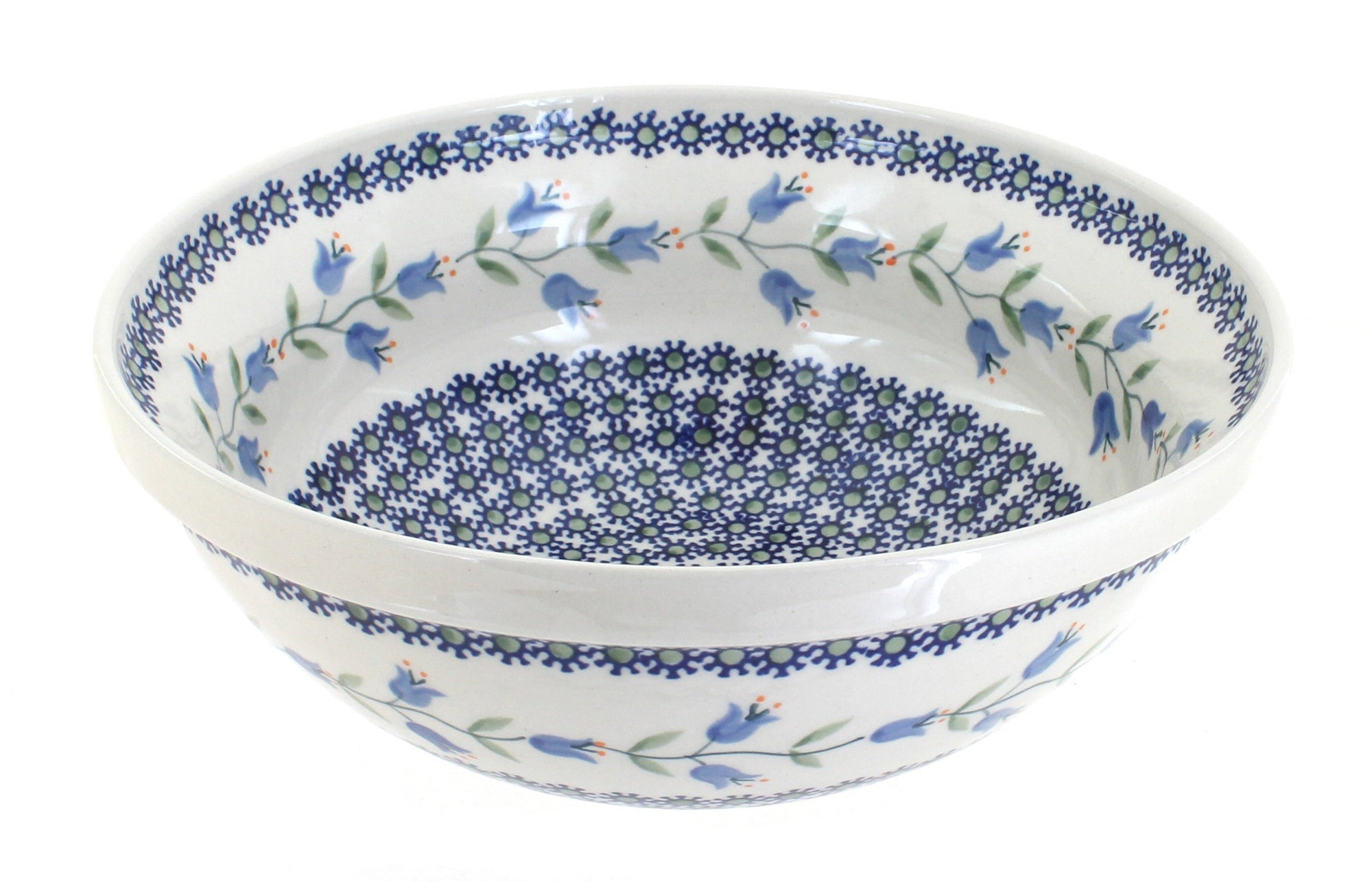 Manufaktura Tulip Large Serving Piece — Polish Pottery