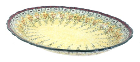 Manufaktura Sunshine Grotto Large Serving Piece — Polish Pottery