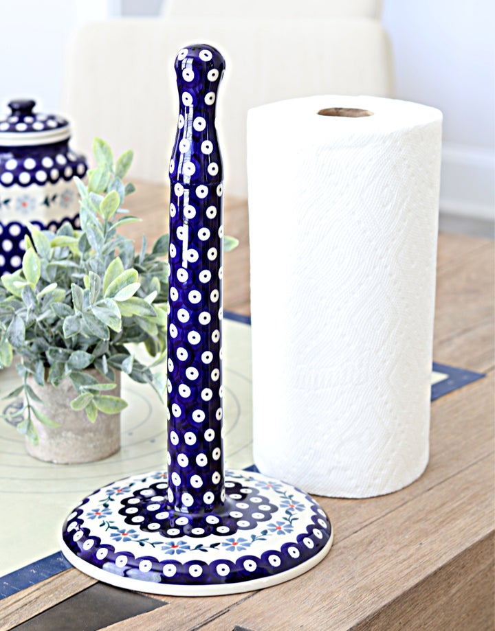 Manufaktura Blue Violet Countertop Accessories — Polish Pottery