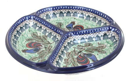 Ceramika Artystyczna Rooster Row Dining Plates & Bowls — Polish Pottery