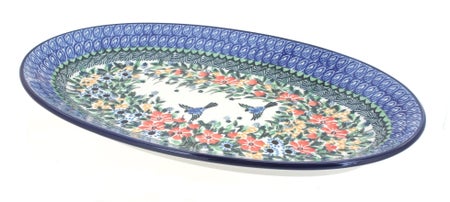 Ceramika Artystyczna Maria Large Serving Piece — Polish Pottery