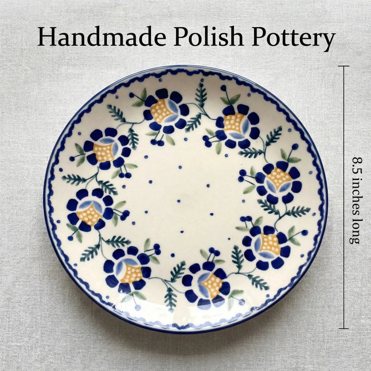 Detail image of Manufaktura Sunflower Dining Plates & Bowls — Polish Pottery