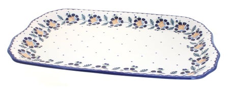 Manufaktura Sunflower Large Serving Piece — Polish Pottery