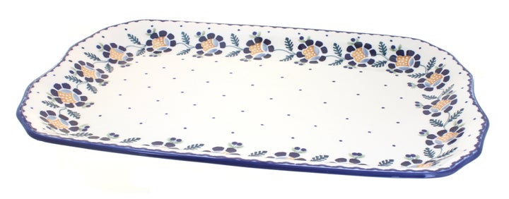 Manufaktura Sunflower Large Serving Piece — Polish Pottery